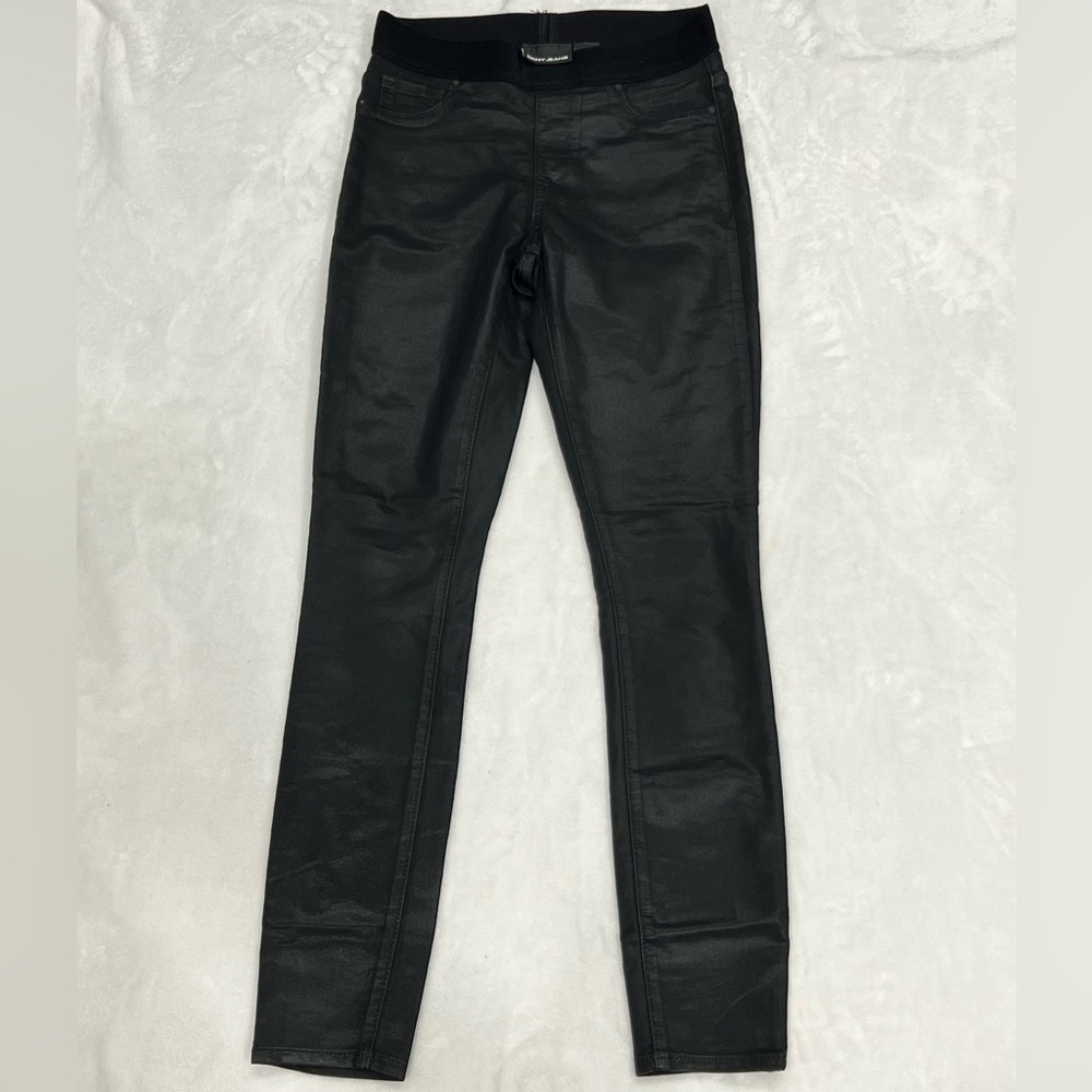 DKNY leather pants